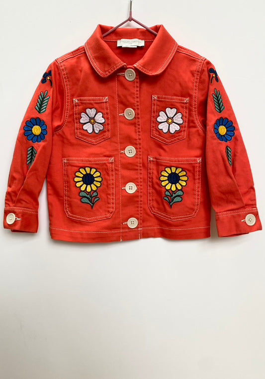 Stella McCartney embroidered jacket Age 2Y